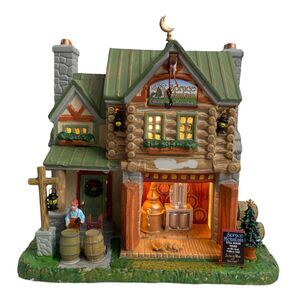 Lemax Spruce Mountain Distillery Lighted Christmas Village Building 35076
